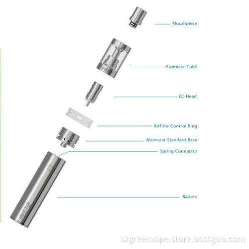 Authentic iSmoka iStick iJust 2 Mini Kit / 1000MAH iJust 2 Mini/ Eleaf i Just 2 Mini Starter Kit Large Stock